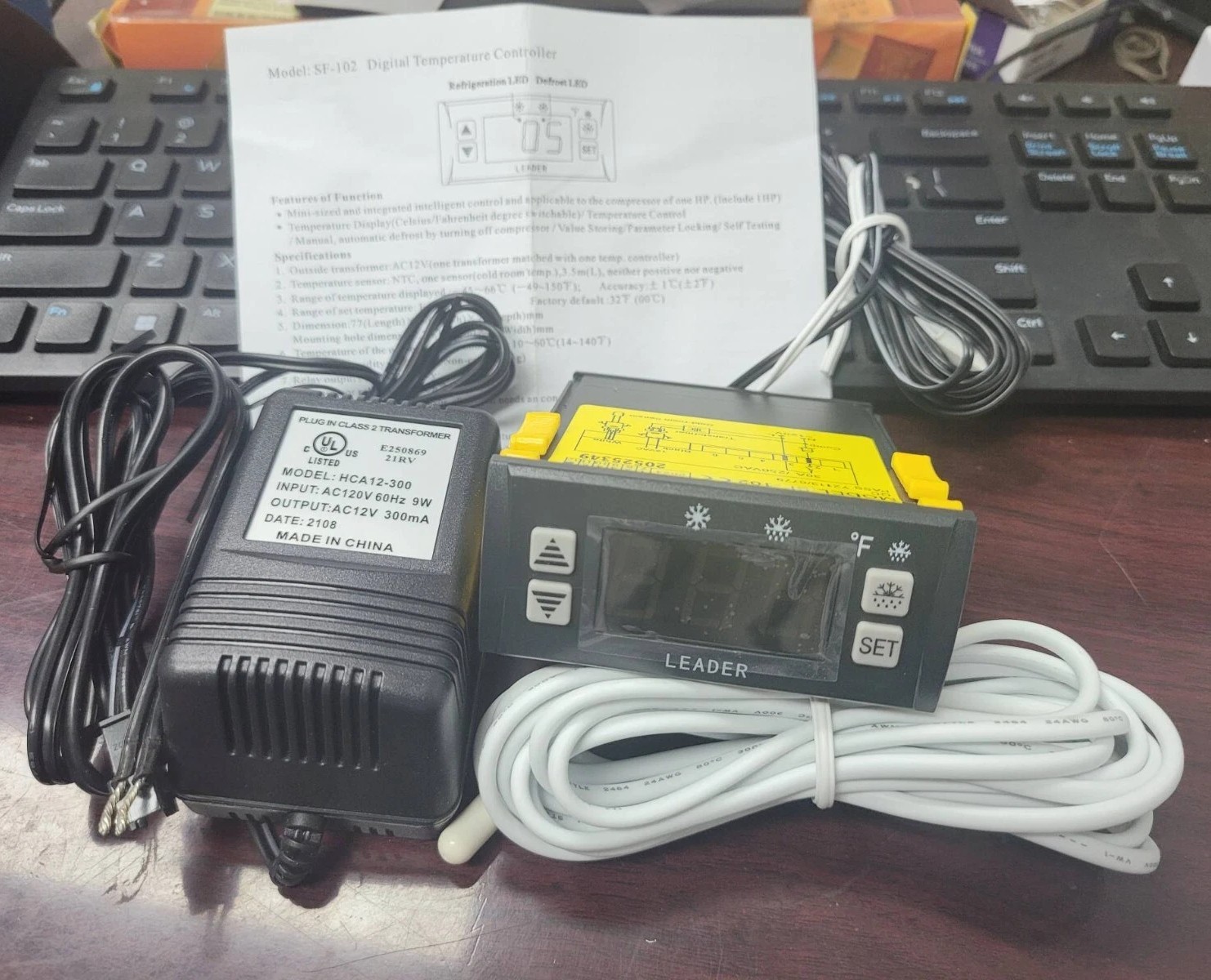 SF-102S Temperature controller