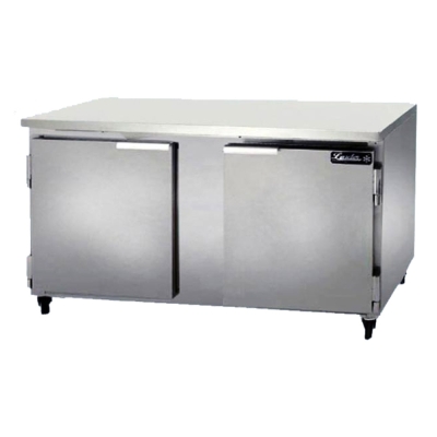 Leader ESLB60 60" Low Boy Worktop Refrigerator with 2 Full Door